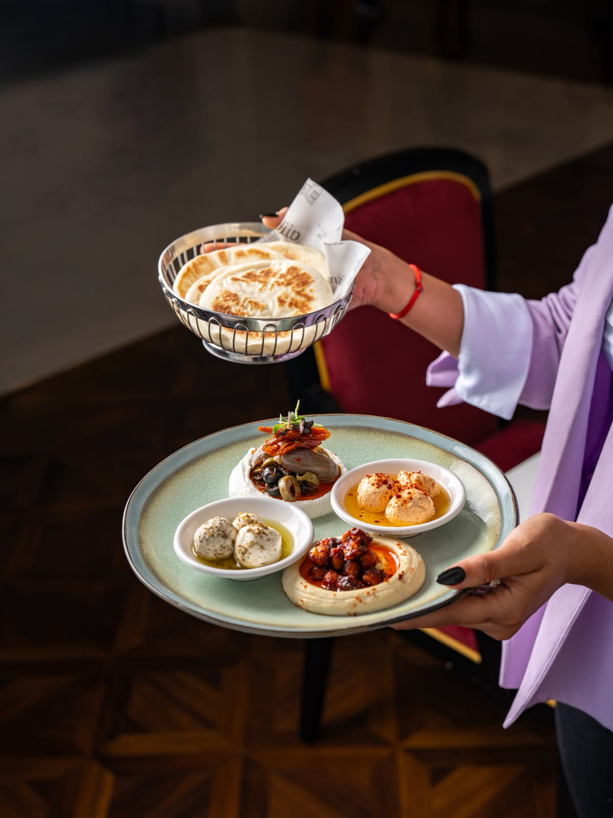 Levantine Breakfast Mezze